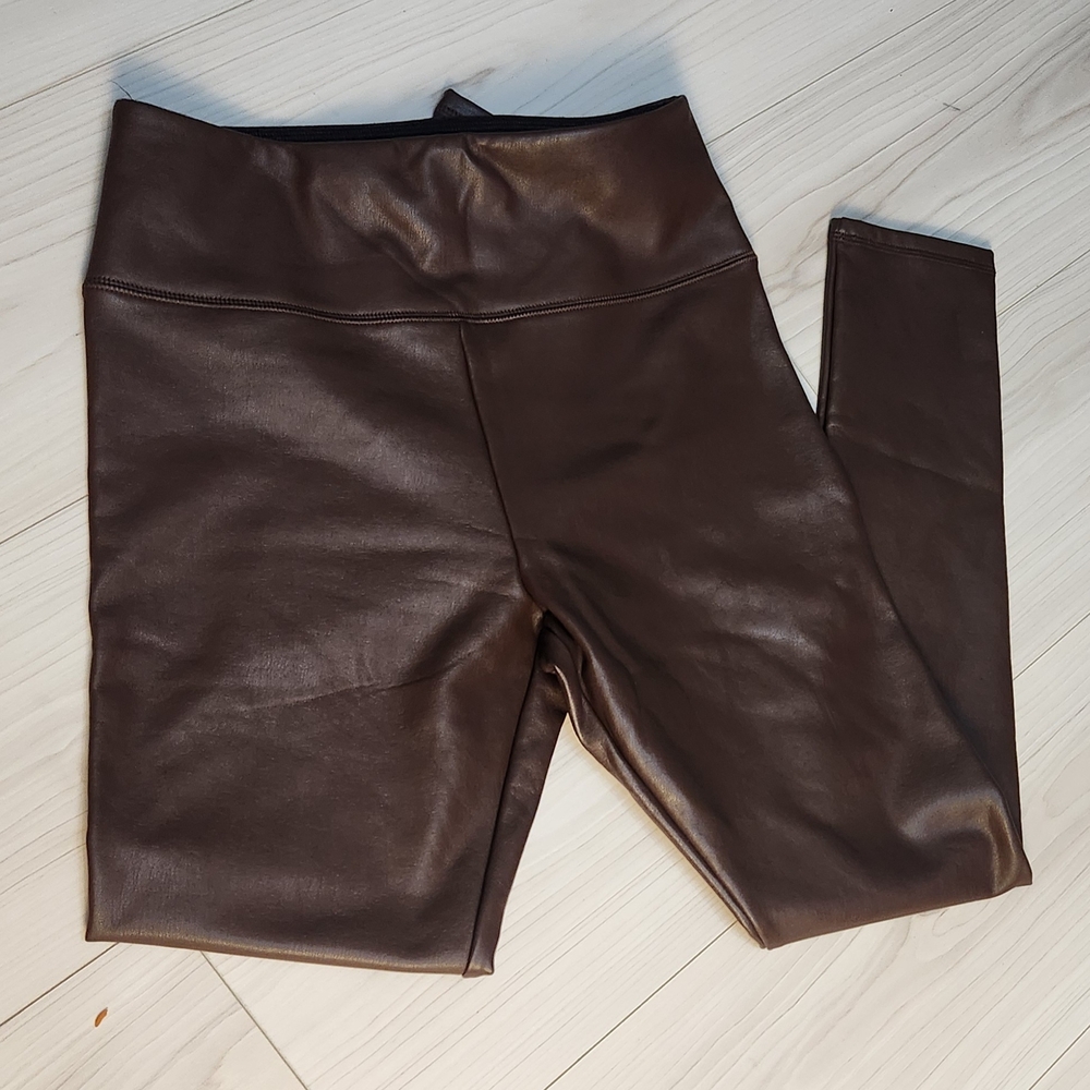 Hollister Dark Brown Ultra High-Rise Leggings